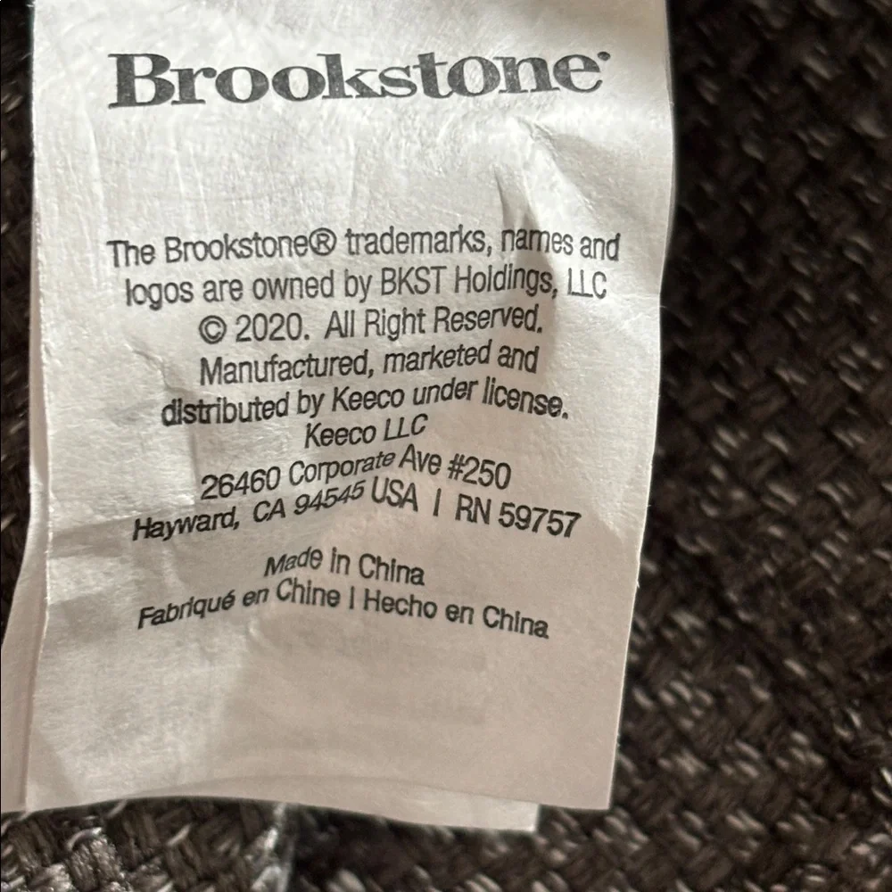 Brookstone curtain set
